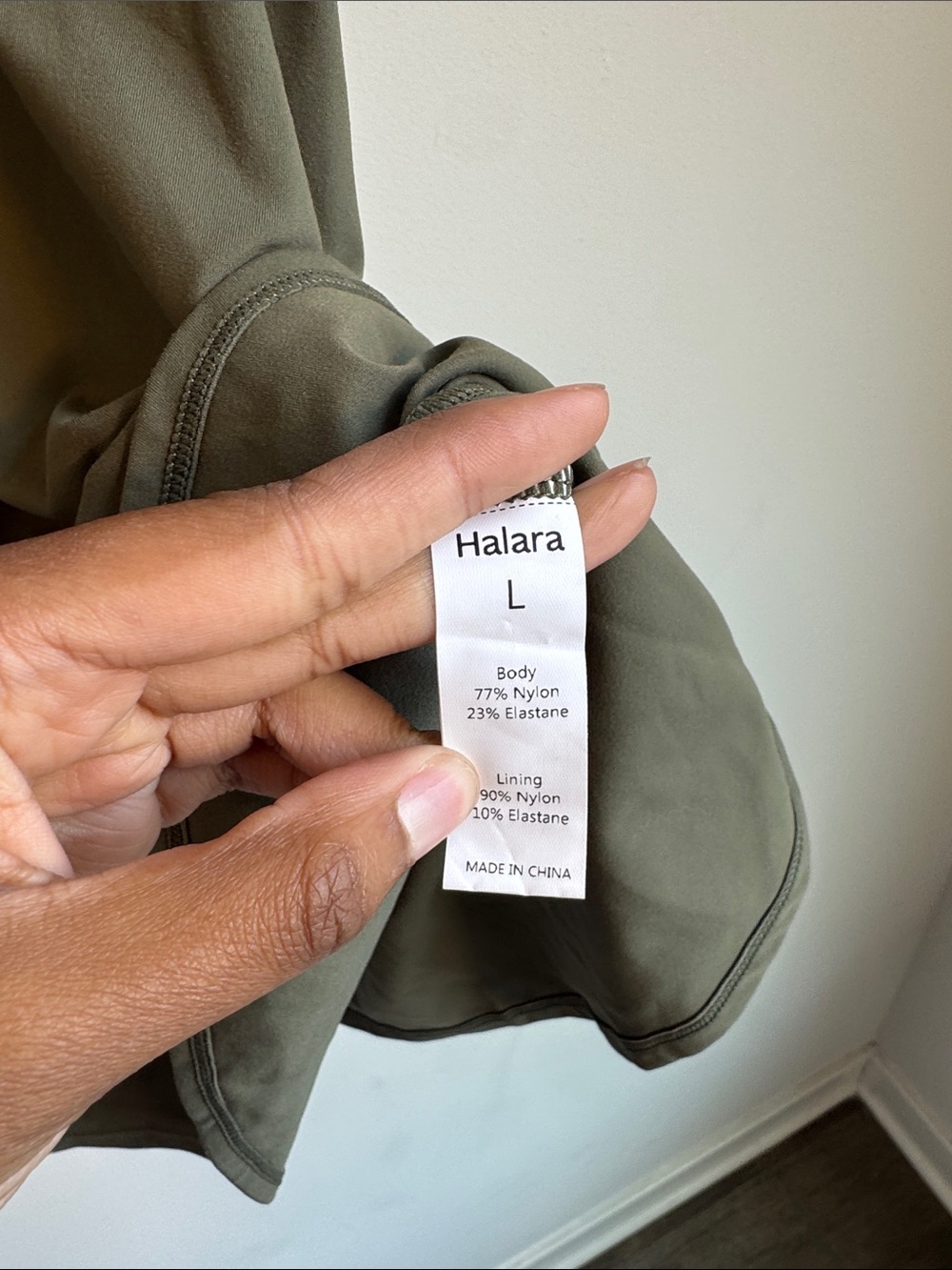 NWT Halara Athletic Dress in Grass Grey Green - L - Picture 6 of 7
